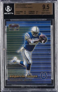 1999 BOWMAN'S BEST REFRACTORS #115 EDGERRIN JAMES BGS 9.5 - Picture 1 of 2