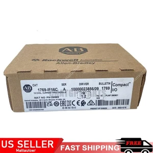 Módulo de corriente A/I Allen Bradley 1769-IF16C CompactLogix 16 Pt AB EE. UU. Impuestos gratuitos - Imagen 1 de 4