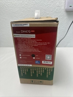 Shuttle XPC Slim DH470, Intel Core i5 10thGen, 32B RAM, 1TB M.2 NVMe, Windows 11 - Image 1 of 3