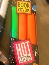 4 Pack Colored Book Covers - New