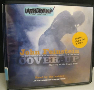 COVER-UP MYSTERY AT THE SUPER BOWL AUDIO BOOK ON 5 CDS UNABRIDGED EX-LIBRARY ED - Picture 1 of 4