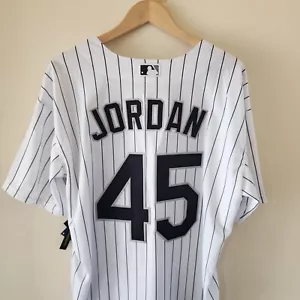 Michael Jordan Chicago White Sox / Bulls #45 Mens Baseball White Jersey (S-3XL) - Picture 1 of 4