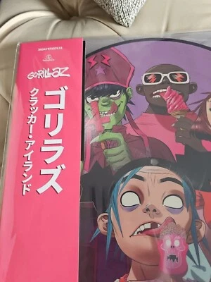 Gorillaz Cracker Island JAPANESE Obi Edition Picture Disc Limited To 500 Copies  - Image 1 of 4