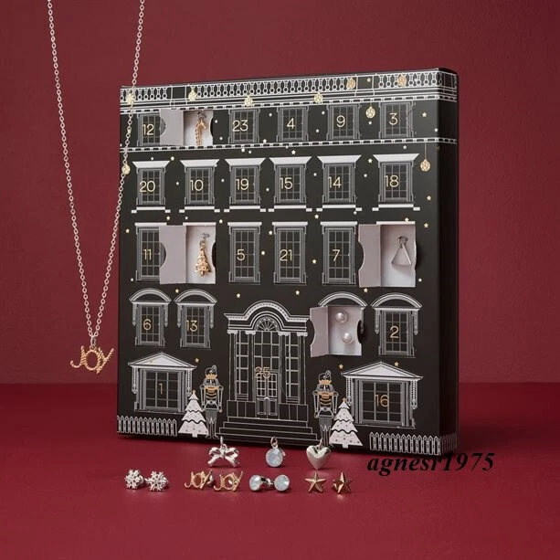 "Ausverkauf!" AVON SCHMUCK-ADVENTSKALENDER 25-teilig Kette, Anhänger,Ohrstecker - Bild 1 von 1