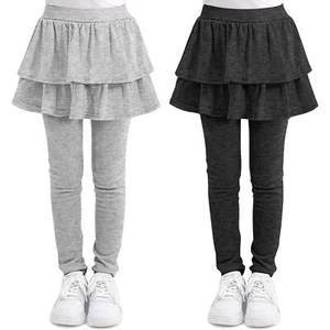 1/2/3 Pack Girls Leggings Toddler Girls Pants School Uniform Pants Warm Stret... - Picture 1 of 6