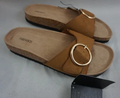 Forever 21 коричневый женщин сандалии размер 6,5 новый с Ярлыкамиags Бесплатная доставка - Изображение 1 из 4