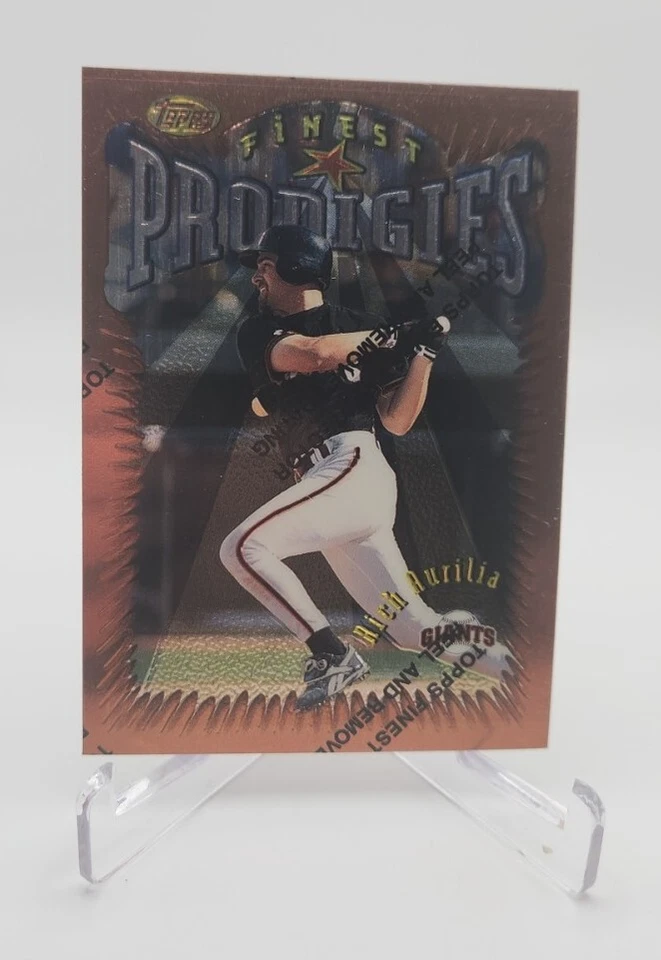 Rich Aurilia - Topps Finest Prodgies - 1996 - San Francisco Giants - #351 - Image 1 of 2