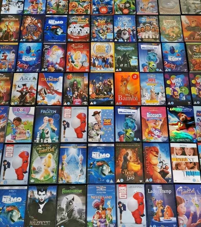 Various Disney DVD | Pixar Classics Children's Kids Family Films FREE POST - Image 1 of 1