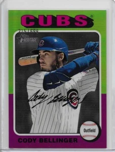 CODY BELLINGER #552 2024 Topps Heritage High Number CHROME #d 215/699 Cubs k-37 - Picture 1 of 1