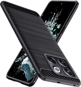 Do OnePlus 10T Case Carbon Fibre Gel Cover Ultra Slim Shockproof