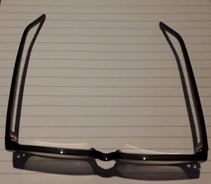 Brille aus Kunststoff in schwarz - Bild 1 von 2