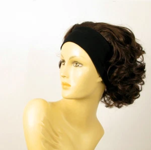 turban chimio avec bandeau elastique cheveux châtain méché cuivré ANA en 6H30 - Imagen 1 de 8