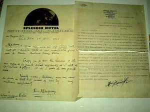 Concert Lettre Radisse Violoncelle Cello Cellist Haiti ROSEMOND Morpeau Harmonic - Picture 1 of 2