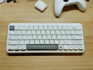 MAC White Theme Keycaps  XDA profile 124pc/set  Dye-sub for Cherry MX 