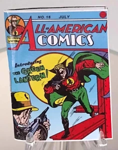 Mini 1940 'ALL AMERICAN COMICS #16' 1:6 escala 26 PÁGINAS ORIGINALES RÉPLICA DE CÓMIC - Imagen 1 de 12