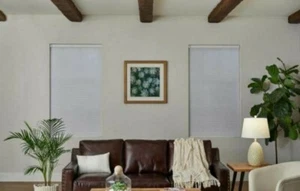 White Cordless Blackout Cellular Shade - 60 in. W x 72 in. L - Picture 1 of 4