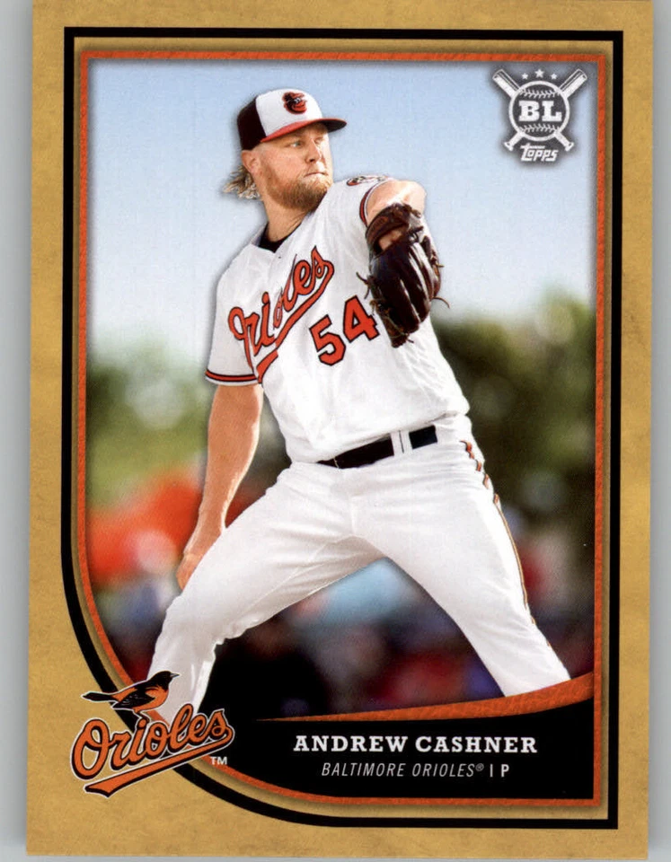 Andrew Cashner 2018 Topps Big League GOLD PARALLEL Orioles #93 - Image 1 of 1