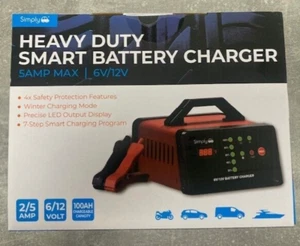 Cargador de batería inteligente de alta resistencia Simply 6v/12v 5 amperios BTC-6005 NUEVO PARA 2023 - Imagen 1 de 3