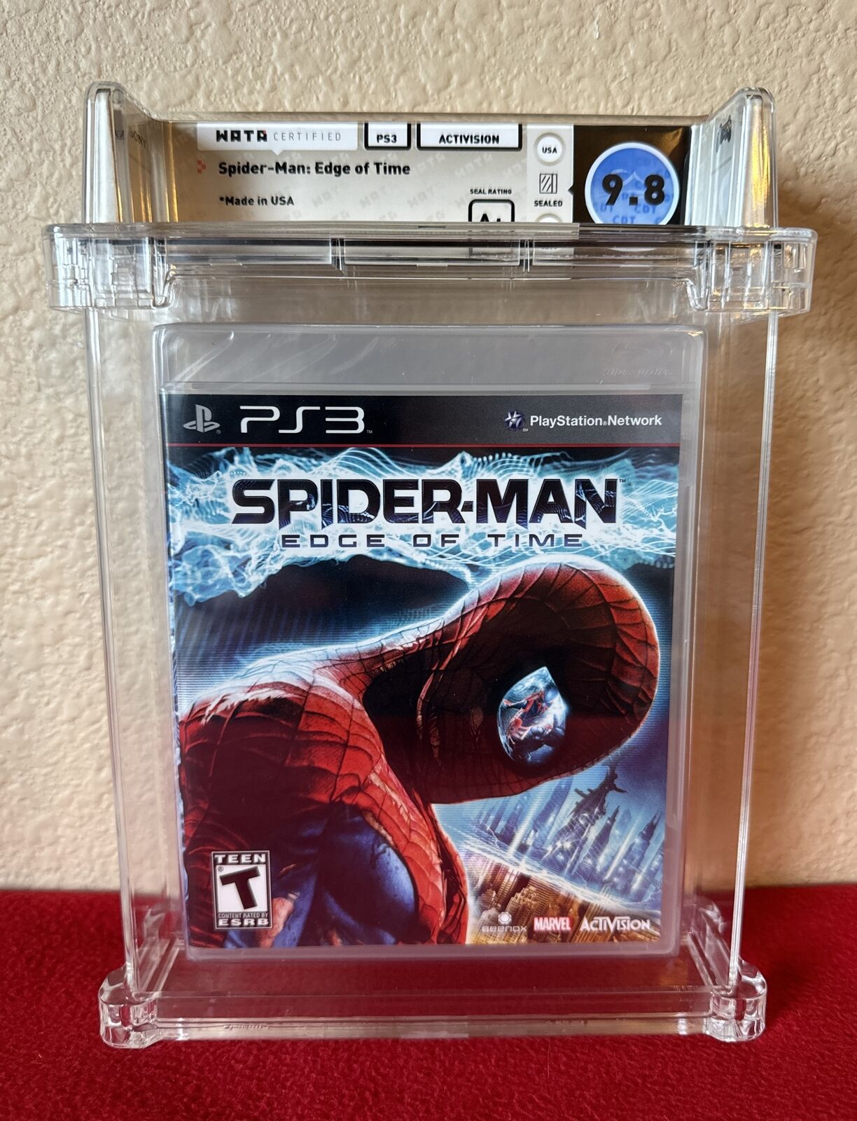 Spider-Man Edge of Time | Sony PlayStation 3 PS3 2011 NEW SEALED WATA GRADED 9.8