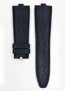 Authentic NEW Vacheron Constantin Overseas Blue Croco Strap Band 24mm x 20mm - Picture 1 of 2