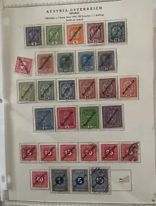 Awesome AUSTRIA Stamp Collection. 1000 Mint & Used Stamps From Past 100+ Years - Picture 1 of 24
