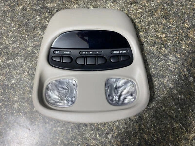 05-08 Dodge Dakota Overhead Console Dome Light Digital Display Used OEM - Image 1 of 4