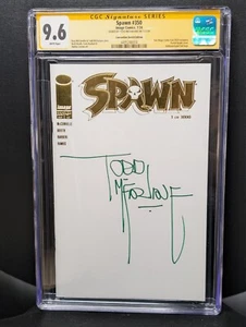 Spawn #350 CGC 9.6 SS Todd McFarlane SDCC Sketch Foil variante 1/1000 - Foto 1 di 2