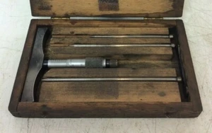 Shardlow Depth Micrometer | Pointed Tips | 0 - 3" Range | 0.001" Graduation - Picture 1 of 7