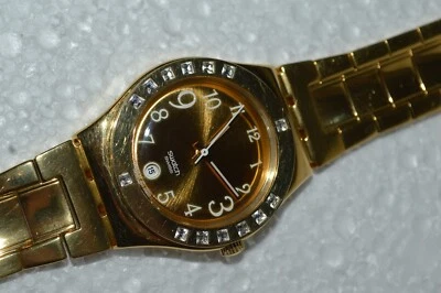 Reloj Swatch Irony YLG404G 2010 FANCY ME cuarzo suizo unisex acero inoxidable 33 m Foto 1 de 4