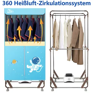 Elektrisch Trockner Wäschetrockner Faltbar Kleiderschrank Warmlufttrockner 15KG - Bild 1 von 13