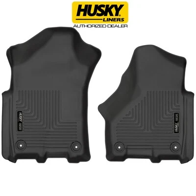 HUSKY 13051 WeatherBeater Front Floor Mats for 19-24 RAM 2500 3500 4 Door Cabs - Image 1 of 4