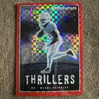 2023 Panini Rookies & Stars - Thrillers Red Plaid #TH-19 Tyreek Hill - Image 1 of 3