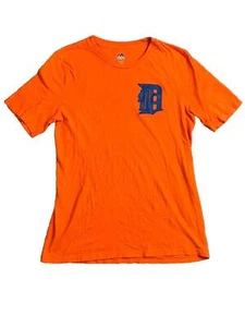 Detroit Tigers Shirt Youth Extra Large Orange Justin Verlander #35 Majestic Boy - Picture 1 of 7