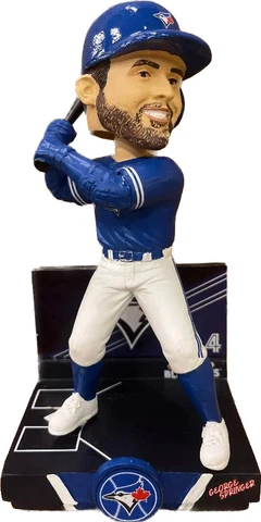 Toronto Blue Jays George Springer FOCO Highlight Series Bobblehead Head Ltd Ed Cover