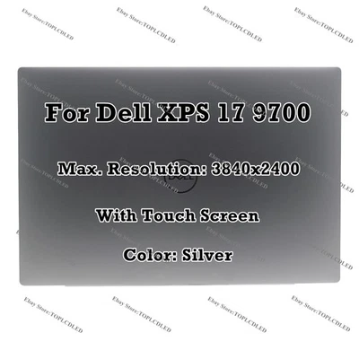17“ Dell XPS 17 9700 Precision 5750 UHD 4K Berühren Bildschirm LCD Baugruppe - Bild 1 von 4