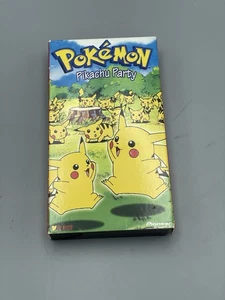 Pokemon Pikachu Party VHS, 1997, 1998 - Picture 1 of 3