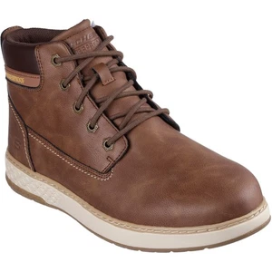 Skechers Garlan Deno Polyurethane Men's Brown Ankle Boots - Picture 1 of 1