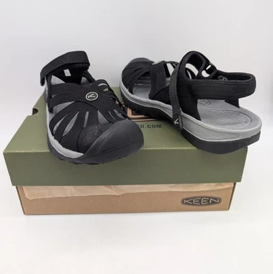 Sandalias rosa para mujer KEEN 1008783 talla 10 EE. UU. - negras/gris neutras Foto 1 de 4