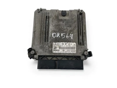 OK564 AUDI Engine Control Unit ECU 8P0907115H 0261S02342 - Image 1 of 4