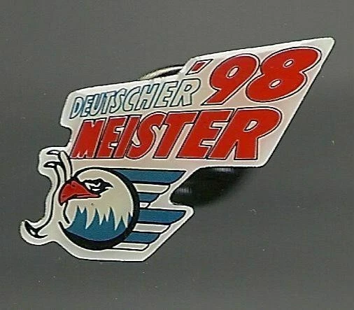 Eishockey PinDEUTSCHER MEISTER 1998 Adler Mannheim   193    DEL - Bild 1 von 1