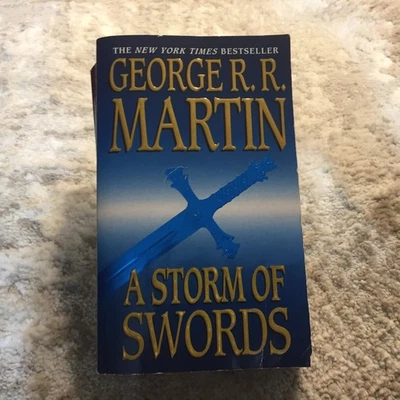 A Storm of Swords George R.R. Martin 2000 Paperback Epic Fantasy Bantam Book - Image 1 of 4