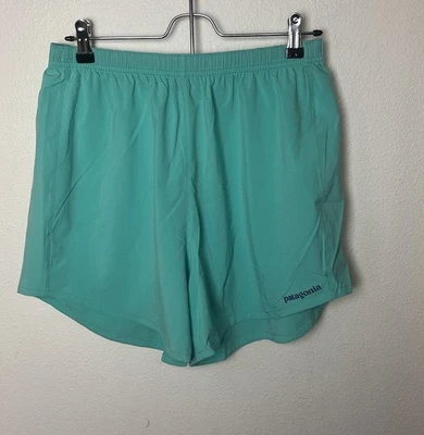 NWT Patagonia Trailfarer Shorts Women’s Sz Medium Fresh Teal 4.5” Inseam - Image 1 of 4