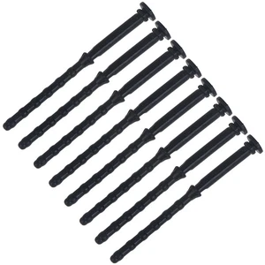 8Pcs Case fan silicone anti-vibration shock absorption noise reduction screw _cu - Photo 1/7