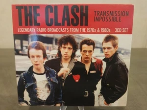New Sealed The Clash Transmission Impossible  Classic Radio Broadcasts 3 CD 2022 - Picture 1 of 7