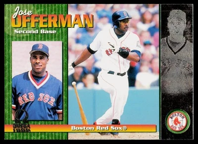  1999 SkyBox Omega #42 Jose Offerman Boston Red Sox Baseball Card - Image 1 of 2