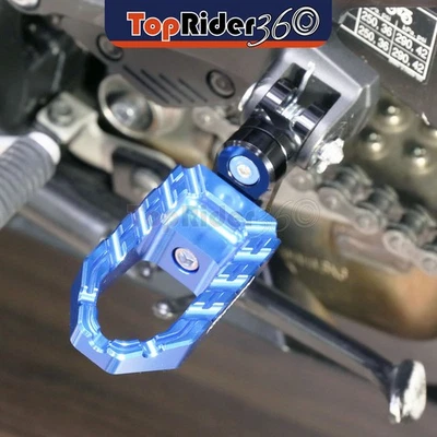 Clavijas delanteras BUZZ extendidas azules de 25 mm para Triumph Speed Triple 1050 R 05-14 13 Foto 1 de 4