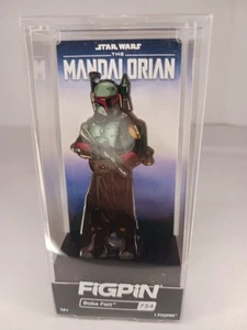 Boba Fett  FiGPiN Classic Pin #734, Star Wars: The Mandalorian. New - Picture 1 of 5