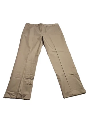 Eddie Bauer 46T Relaxed Chino Khakis Wrinkle-Free Everyday Workwear Straight NWT - Image 1 of 4