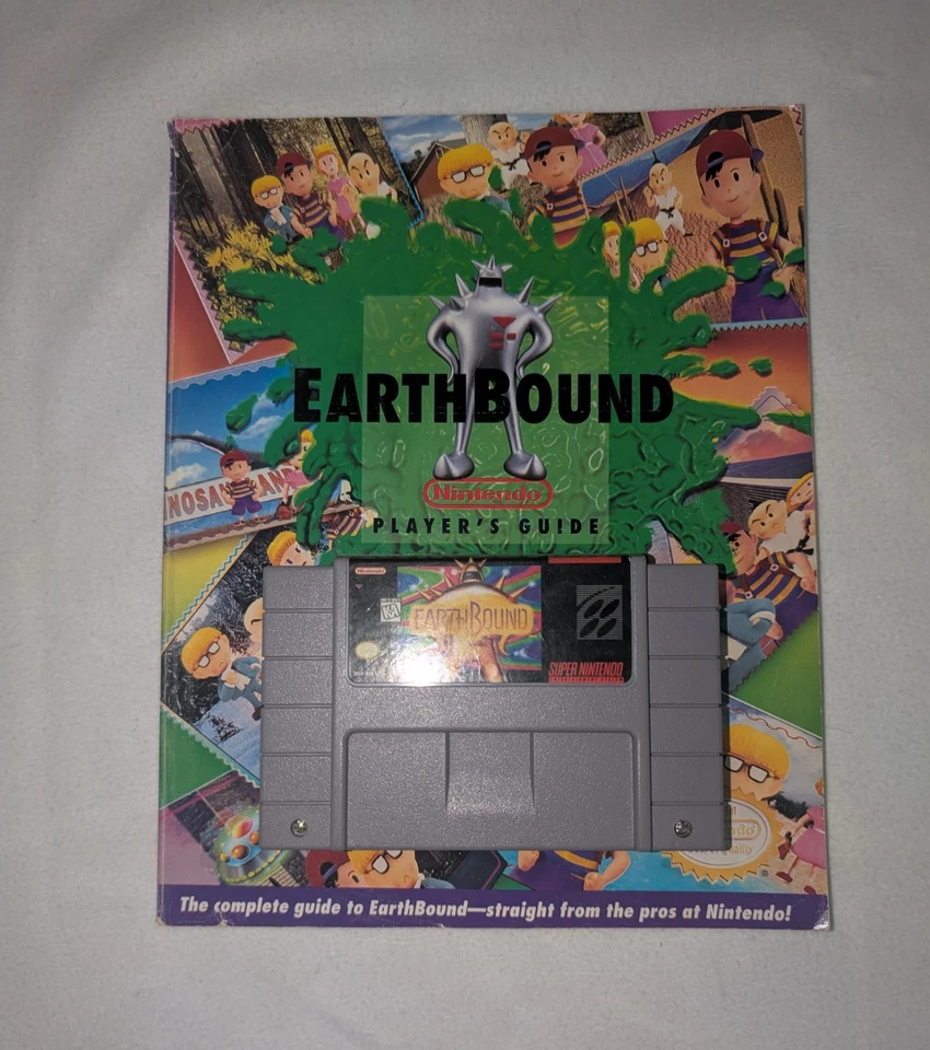 Earthbound SNES W/ Player's Guide Authentic - Original Owner - Tested & Working - Image 1 of 4