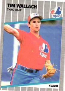 1989 Fleer - Tim Wallach #395 - Picture 1 of 2